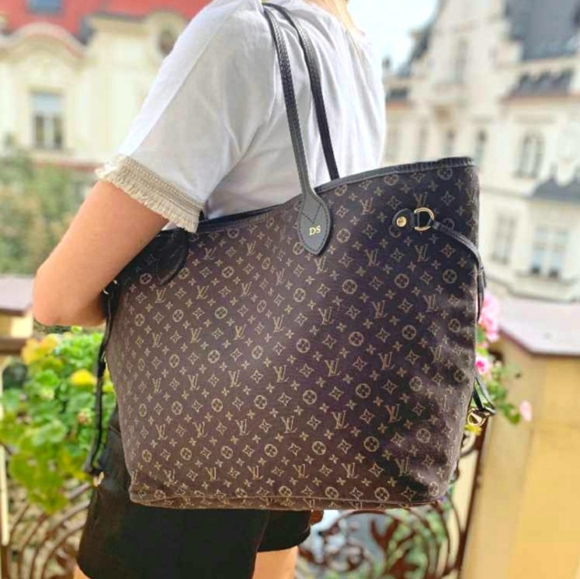 Louis Vuitton Handbags - LOUIS VUITTON MINI LIN NEVERFULL MM